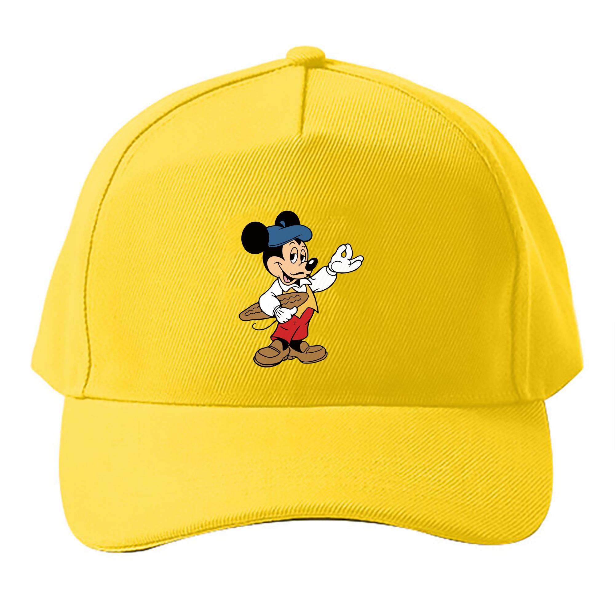 （画像用） ミッキーマウス Mickey Mouse ベースボールキャップ 綿100％ 男女兼用 帽子 スポーツ